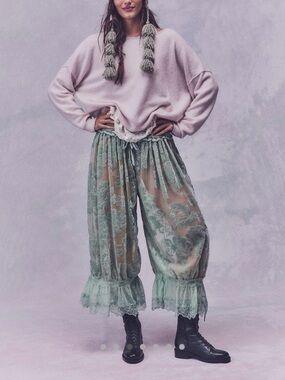 Free People Forever Young Burnout Pants